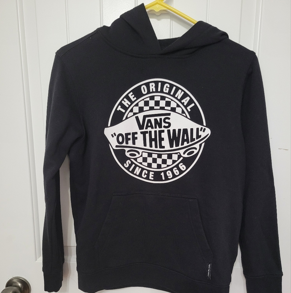 Vans Black Hoodie/Tee Bundle- Kids